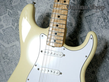 USED 2012 Fender Custom Shop MBS "Todd Krause" Custom Stratocaster "Reverse Head & Birdseye Neck" NOS Aged Olympic White