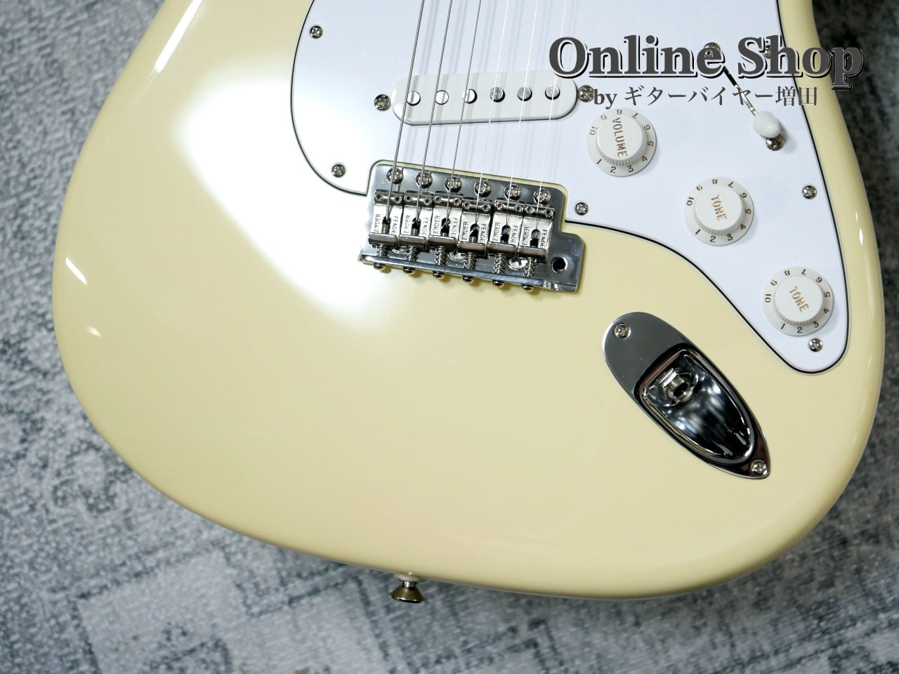USED 2012 Fender Custom Shop MBS "Todd Krause" Custom Stratocaster "Reverse Head & Birdseye Neck" NOS Aged Olympic White