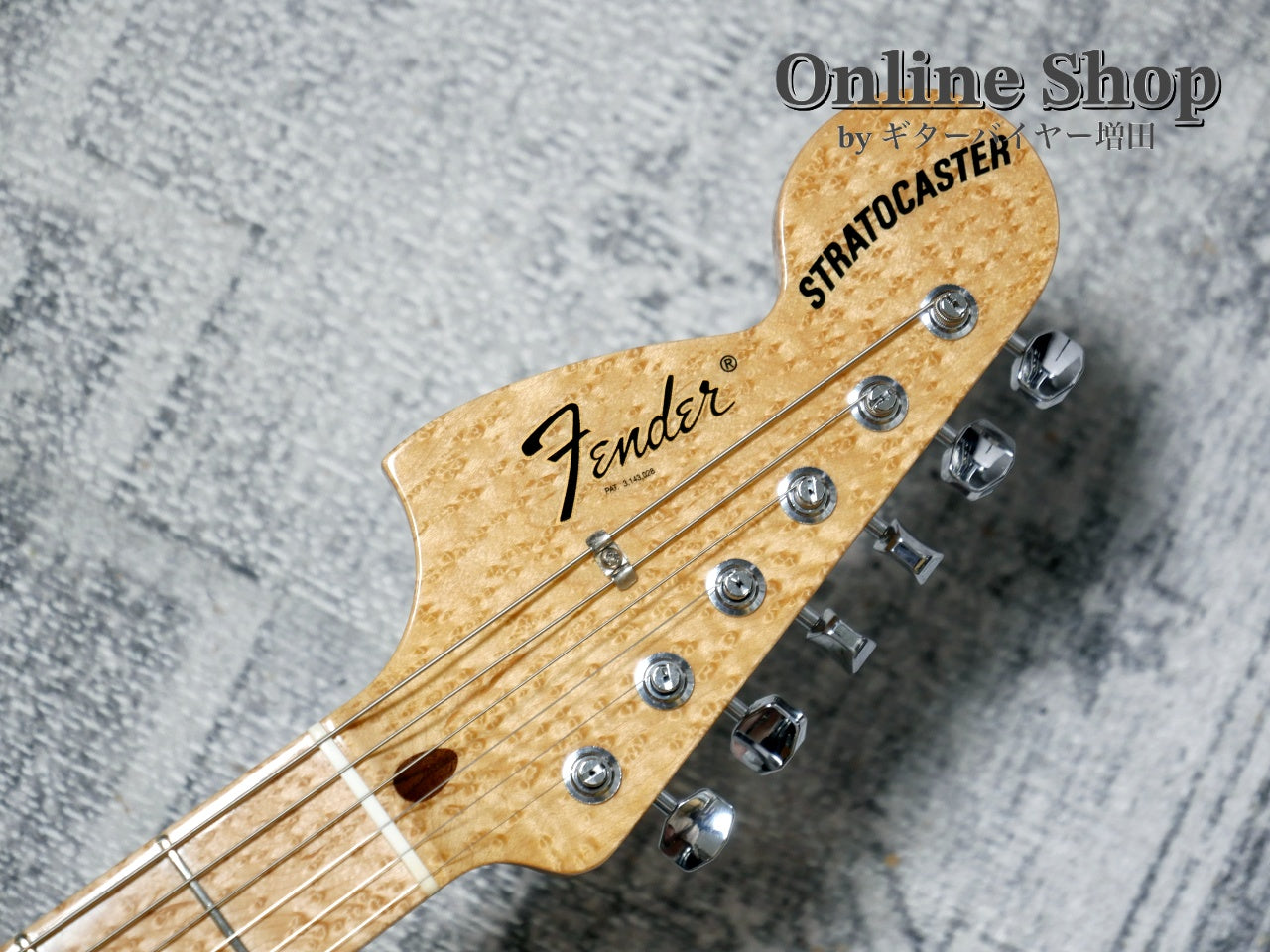 USED 2012 Fender Custom Shop MBS "Todd Krause" Custom Stratocaster "Reverse Head & Birdseye Neck" NOS Aged Olympic White