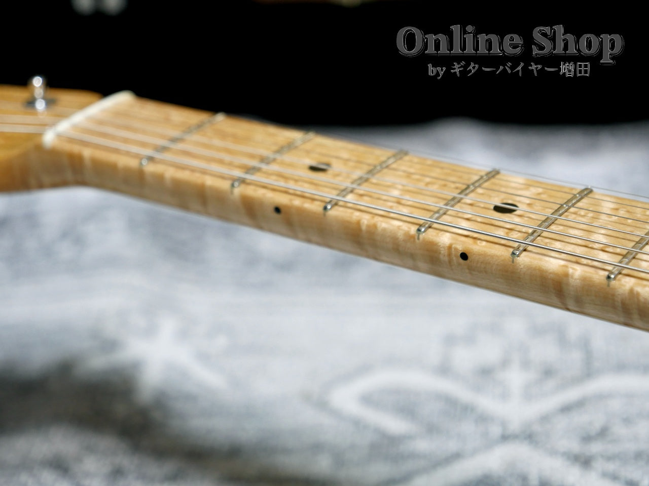 USED 2012 Fender Custom Shop MBS "Todd Krause" Custom Stratocaster "Reverse Head & Birdseye Neck" NOS Aged Olympic White