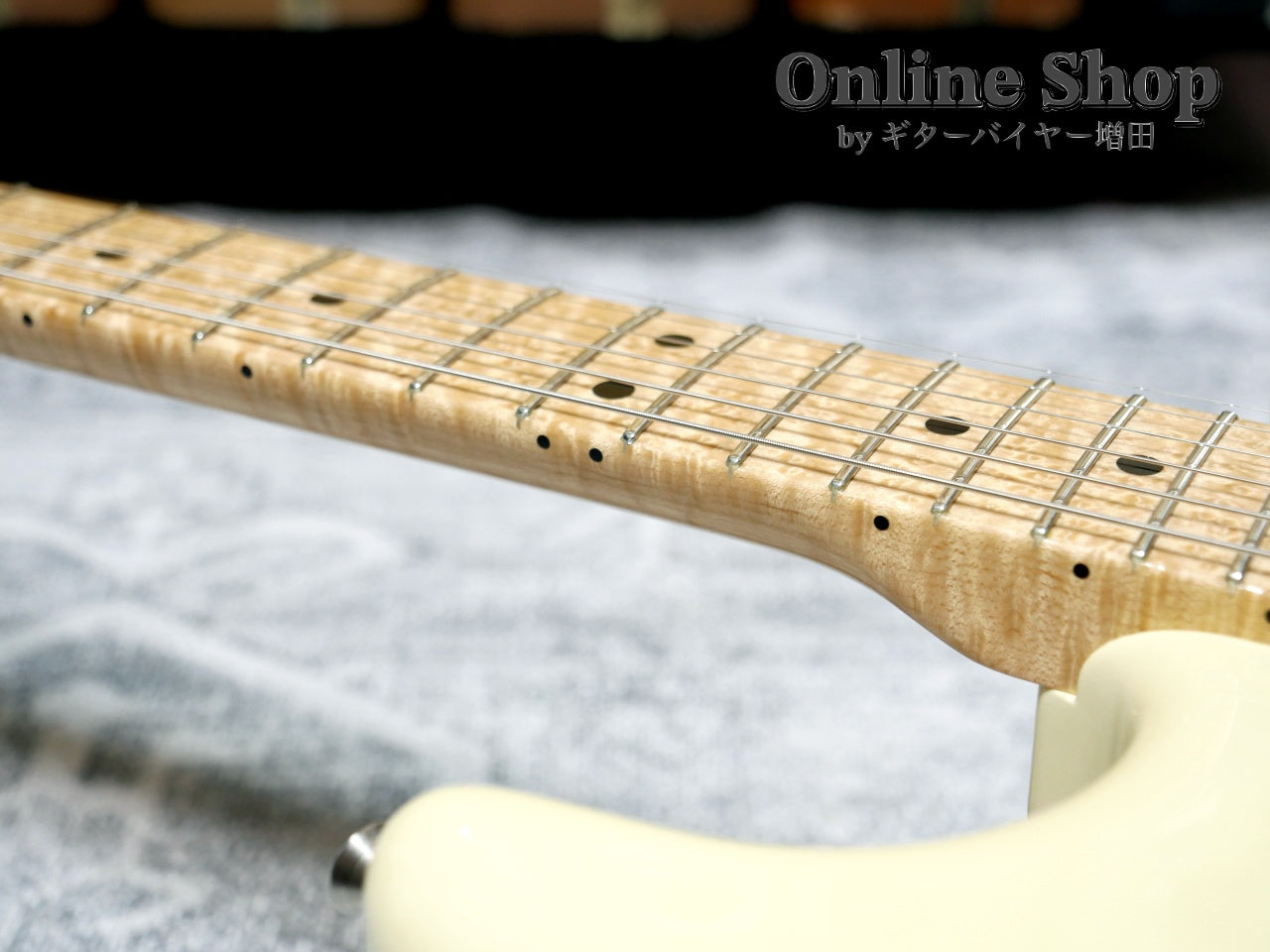 USED 2012 Fender Custom Shop MBS "Todd Krause" Custom Stratocaster "Reverse Head & Birdseye Neck" NOS Aged Olympic White