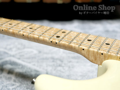 USED 2012 Fender Custom Shop MBS "Todd Krause" Custom Stratocaster "Reverse Head & Birdseye Neck" NOS Aged Olympic White