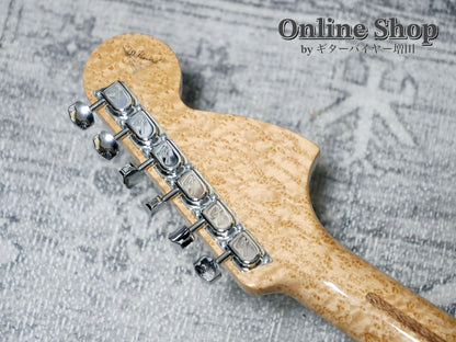 USED 2012 Fender Custom Shop MBS "Todd Krause" Custom Stratocaster "Reverse Head & Birdseye Neck" NOS Aged Olympic White