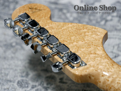 USED 2012 Fender Custom Shop MBS "Todd Krause" Custom Stratocaster "Reverse Head & Birdseye Neck" NOS Aged Olympic White