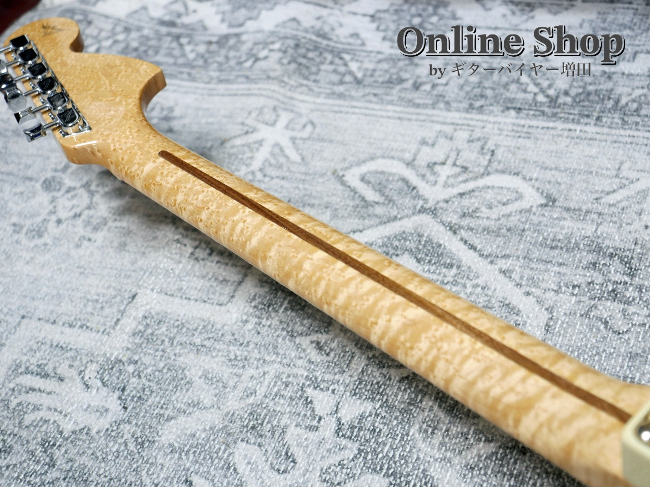 USED 2012 Fender Custom Shop MBS "Todd Krause" Custom Stratocaster "Reverse Head & Birdseye Neck" NOS Aged Olympic White