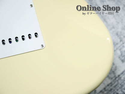 USED 2012 Fender Custom Shop MBS "Todd Krause" Custom Stratocaster "Reverse Head & Birdseye Neck" NOS Aged Olympic White