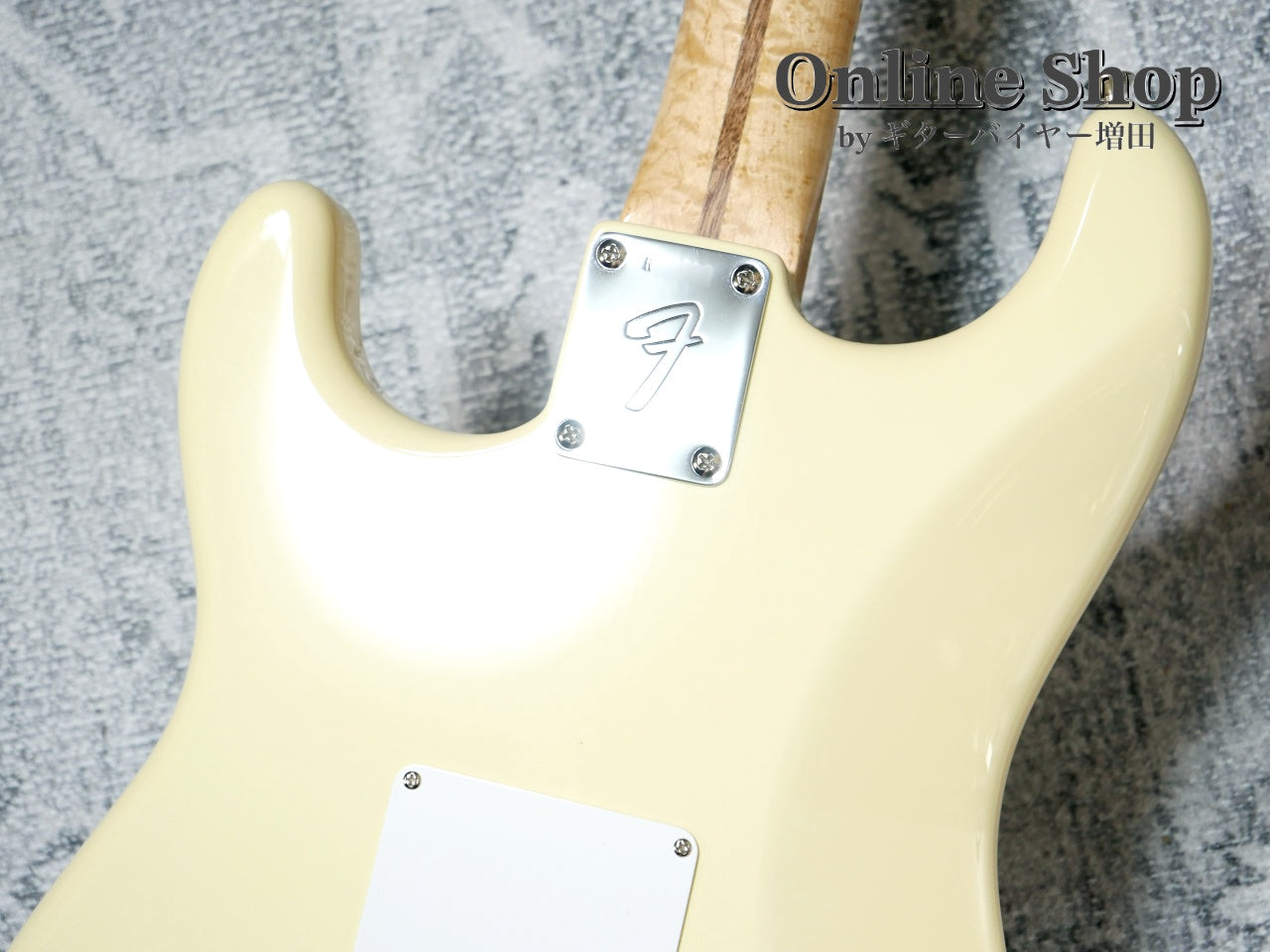 USED 2012 Fender Custom Shop MBS "Todd Krause" Custom Stratocaster "Reverse Head & Birdseye Neck" NOS Aged Olympic White