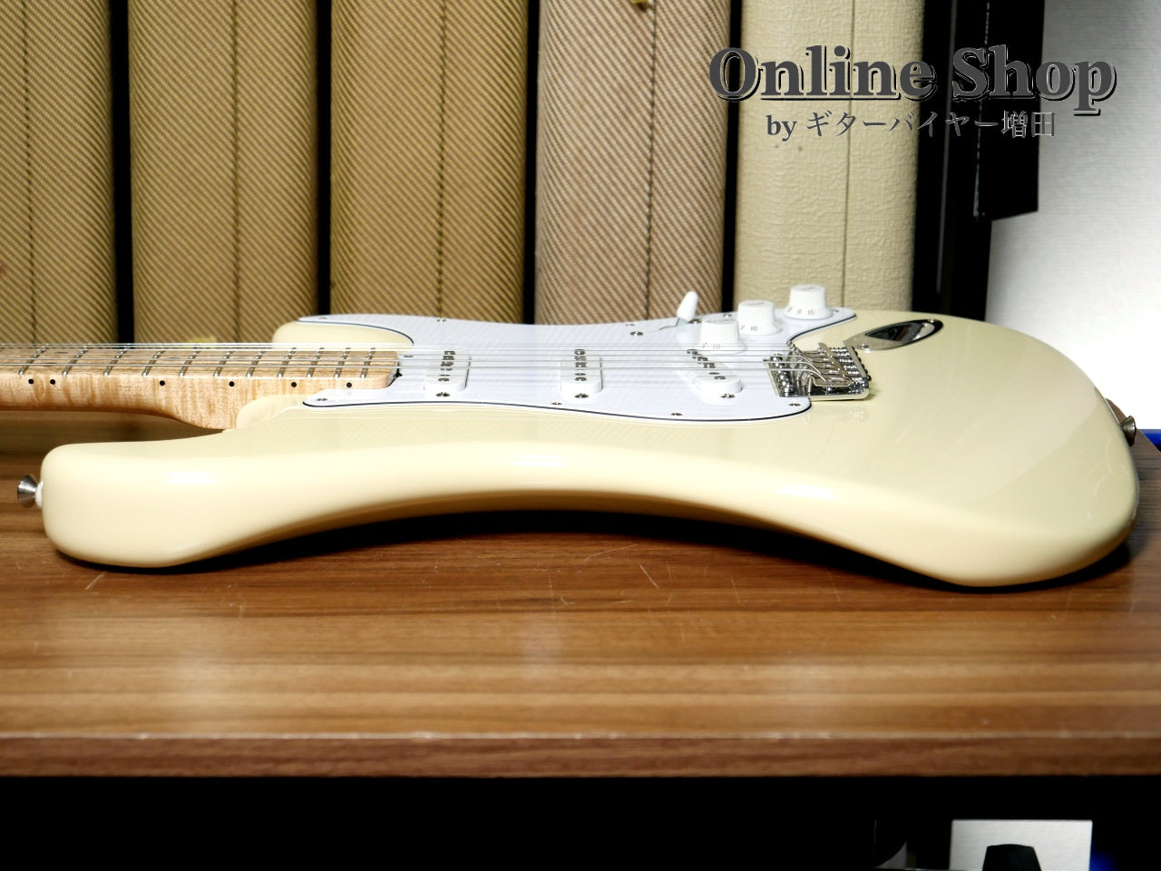 USED 2012 Fender Custom Shop MBS "Todd Krause" Custom Stratocaster "Reverse Head & Birdseye Neck" NOS Aged Olympic White