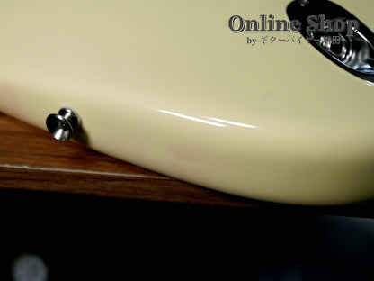 USED 2012 Fender Custom Shop MBS "Todd Krause" Custom Stratocaster "Reverse Head & Birdseye Neck" NOS Aged Olympic White