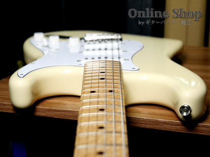 USED 2012 Fender Custom Shop MBS "Todd Krause" Custom Stratocaster "Reverse Head & Birdseye Neck" NOS Aged Olympic White