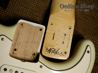 USED 2012 Fender Custom Shop JAPAN LIMITED 1969 Stratocaster NOS Olympic White