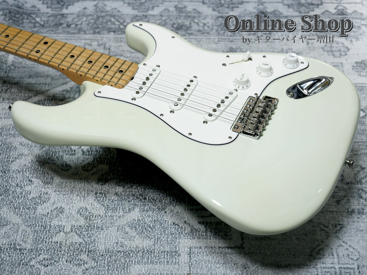 USED 2012 Fender Custom Shop JAPAN LIMITED 1969 Stratocaster NOS Olympic White