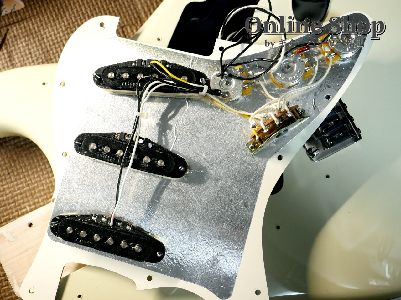 USED 2012 Fender Custom Shop MBS "Todd Krause" Custom Stratocaster "JB Spec" NOS Aged Vintage White