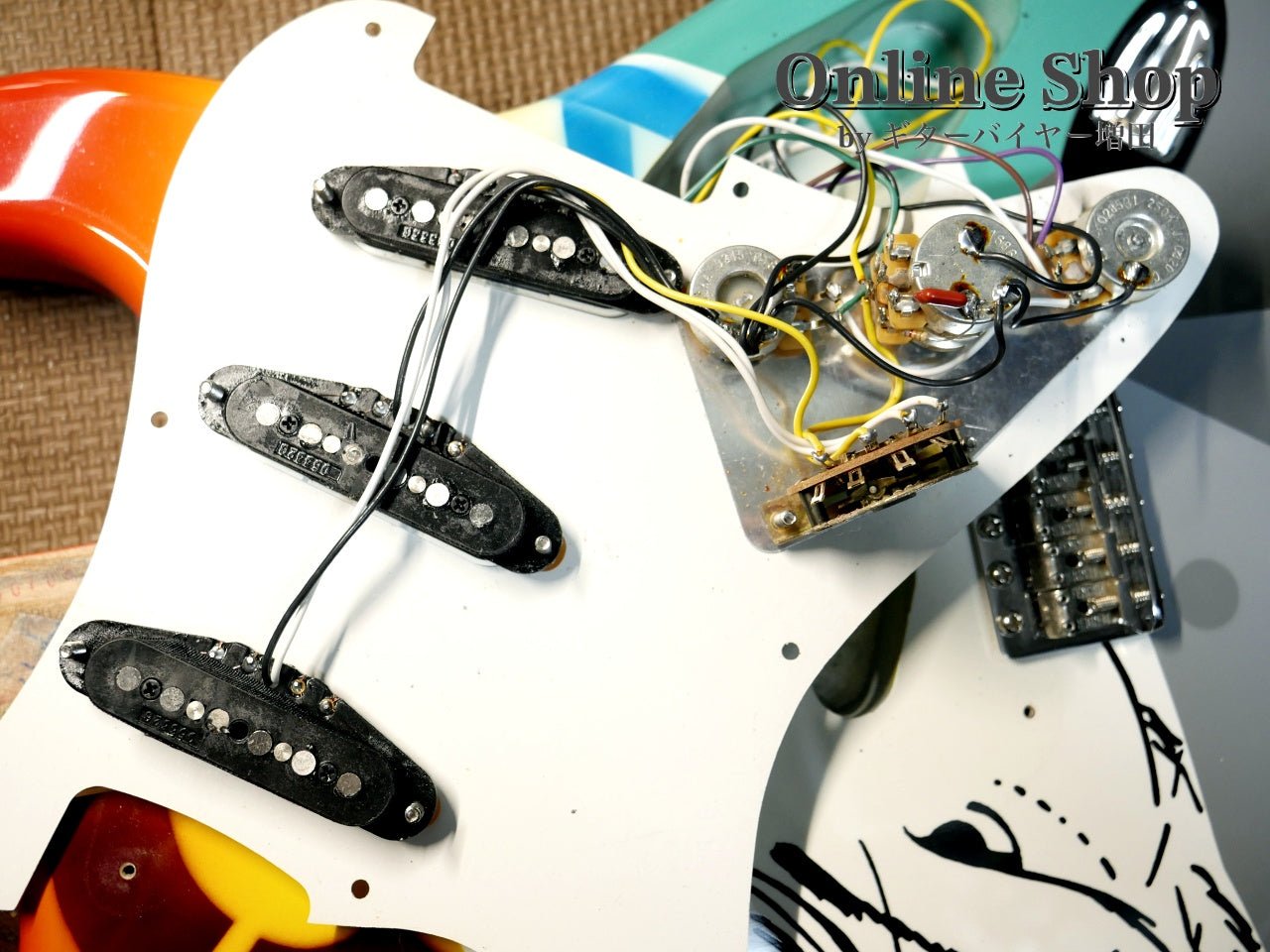 USED 2003 Fender Eric Clapton Stratocaster Refinish