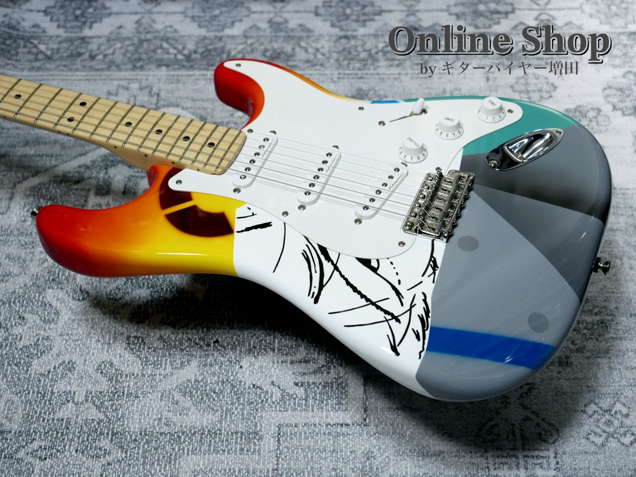 USED 2003 Fender Eric Clapton Stratocaster Refinish