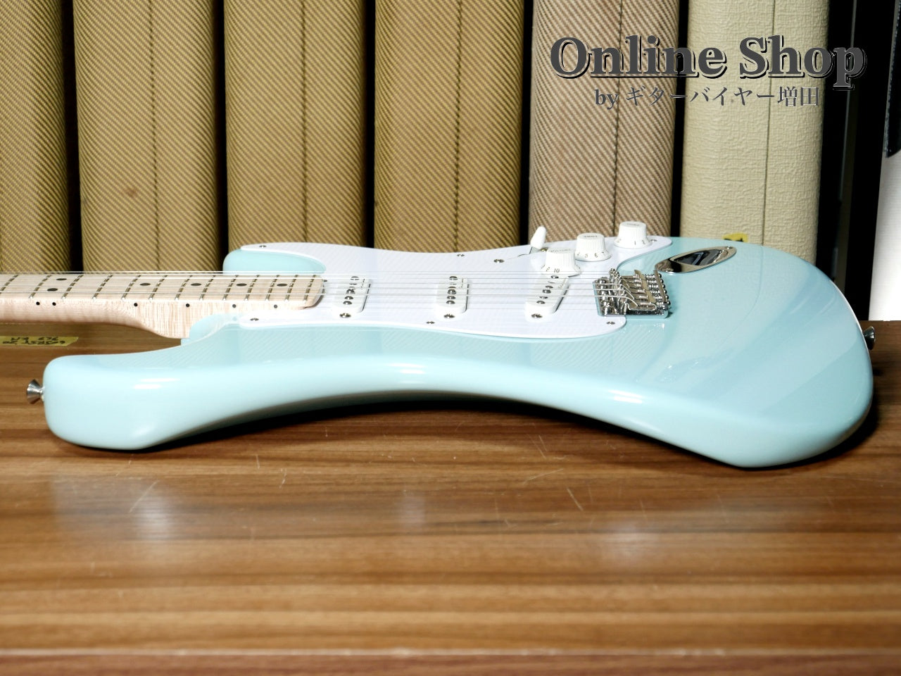 USED 2012 Fender Custom Shop LIMITED EDITON Eric Clapton Stratocaster Daphne Blue