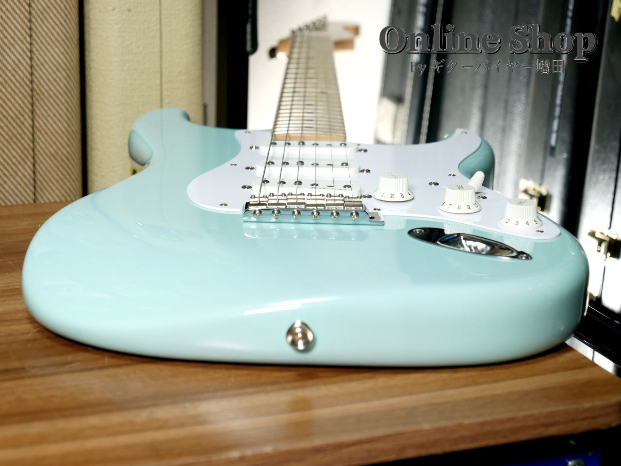 USED 2012 Fender Custom Shop LIMITED EDITON Eric Clapton Stratocaster Daphne Blue