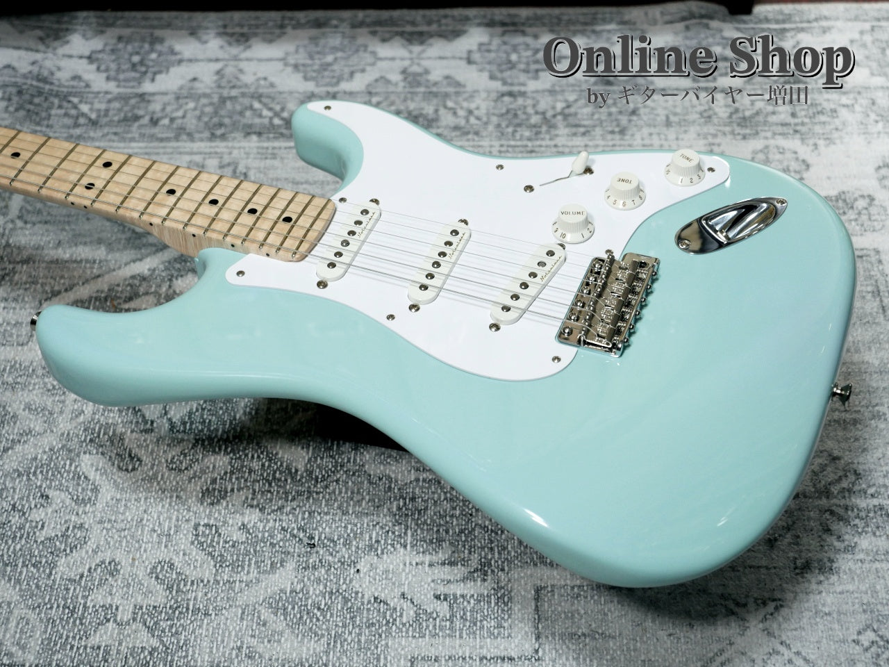 USED 2012 Fender Custom Shop LIMITED EDITON Eric Clapton Stratocaster Daphne Blue