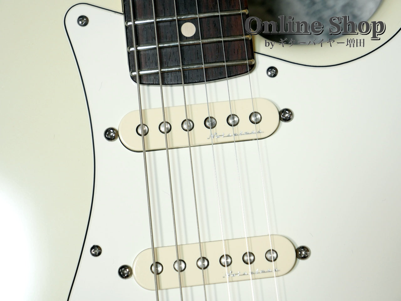 USED 2012 Fender Custom Shop MBS "Todd Krause" Custom Stratocaster "JB Spec" NOS Aged Vintage White