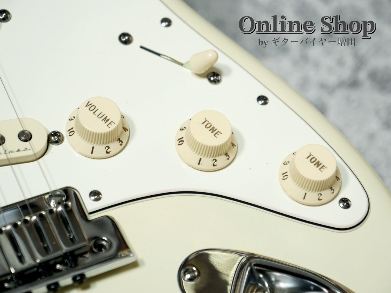 USED 2012 Fender Custom Shop MBS "Todd Krause" Custom Stratocaster "JB Spec" NOS Aged Vintage White