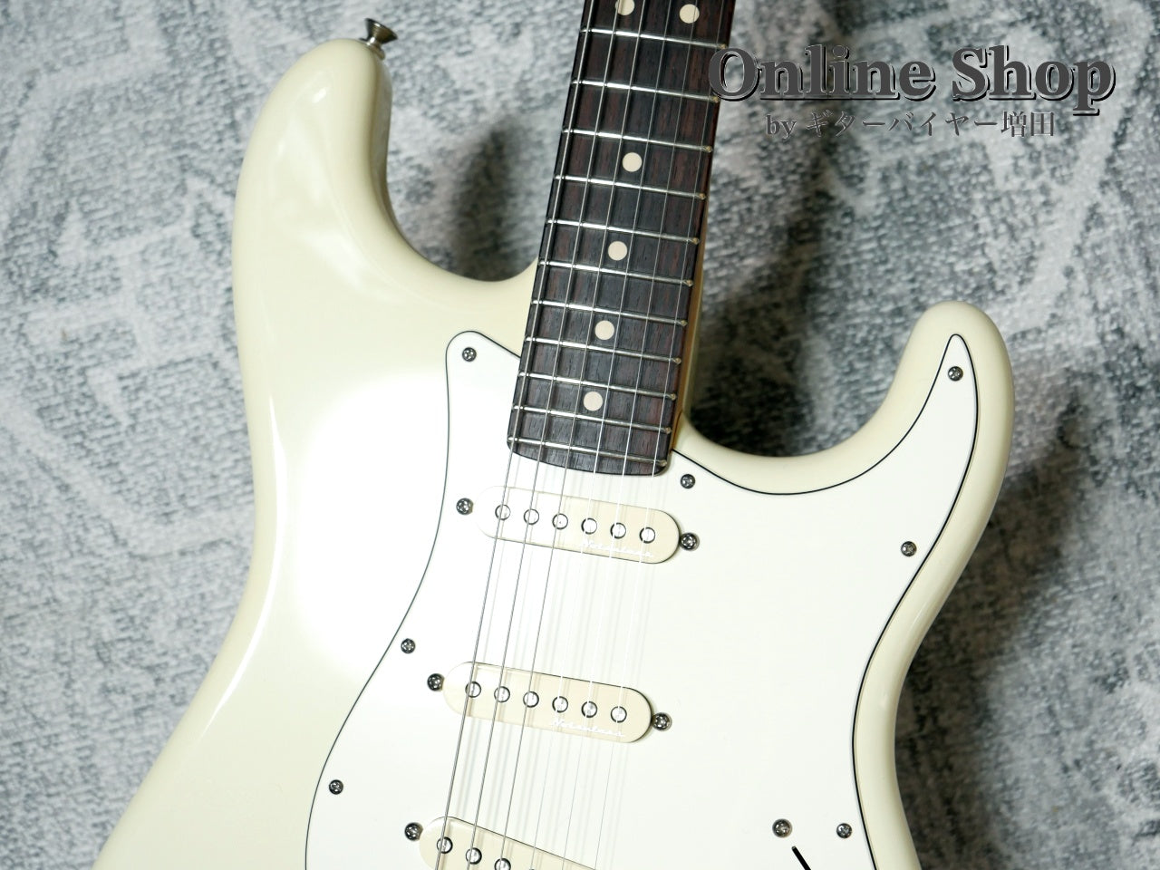 USED 2012 Fender Custom Shop MBS "Todd Krause" Custom Stratocaster "JB Spec" NOS Aged Vintage White