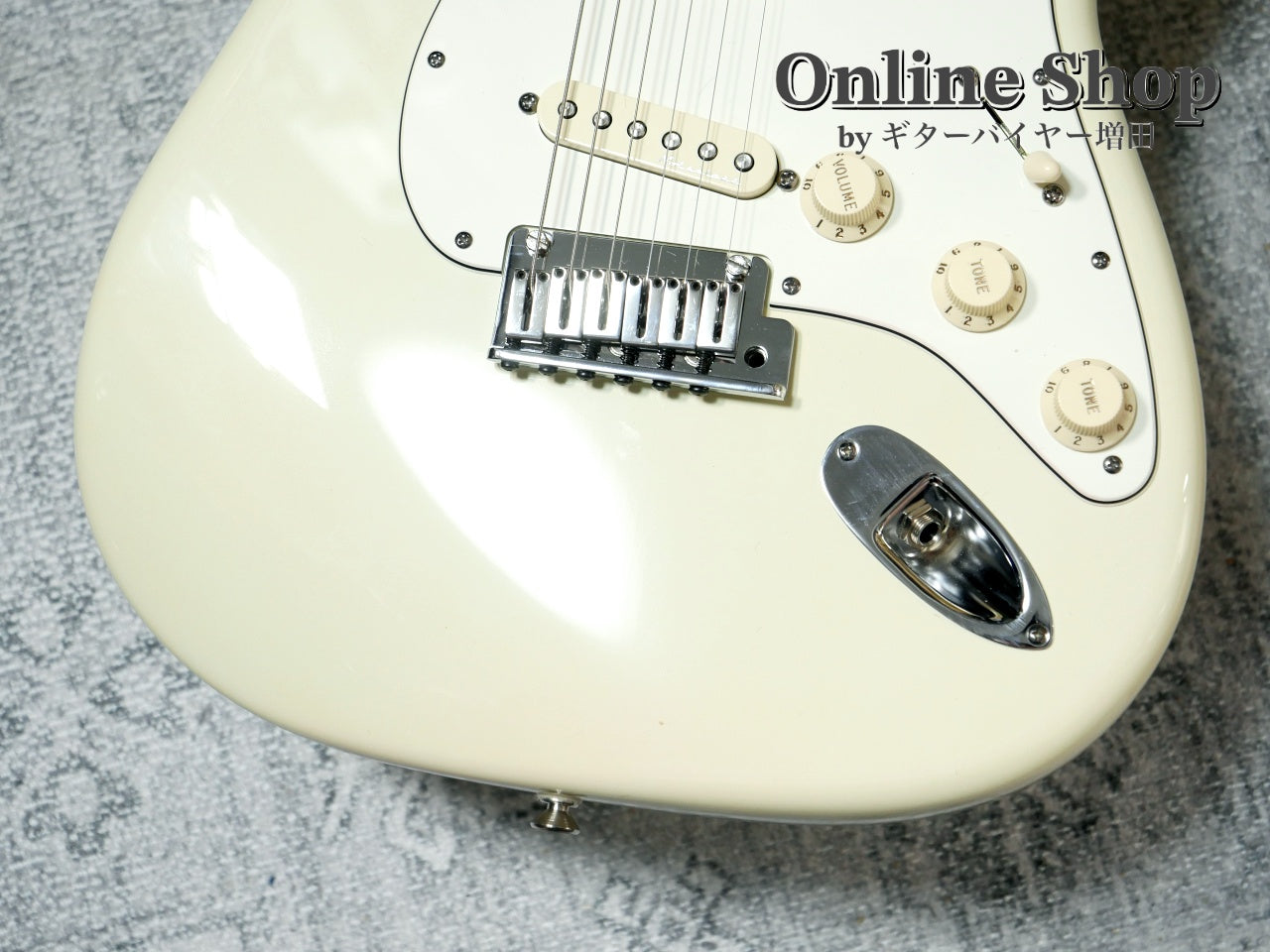 USED 2012 Fender Custom Shop MBS "Todd Krause" Custom Stratocaster "JB Spec" NOS Aged Vintage White