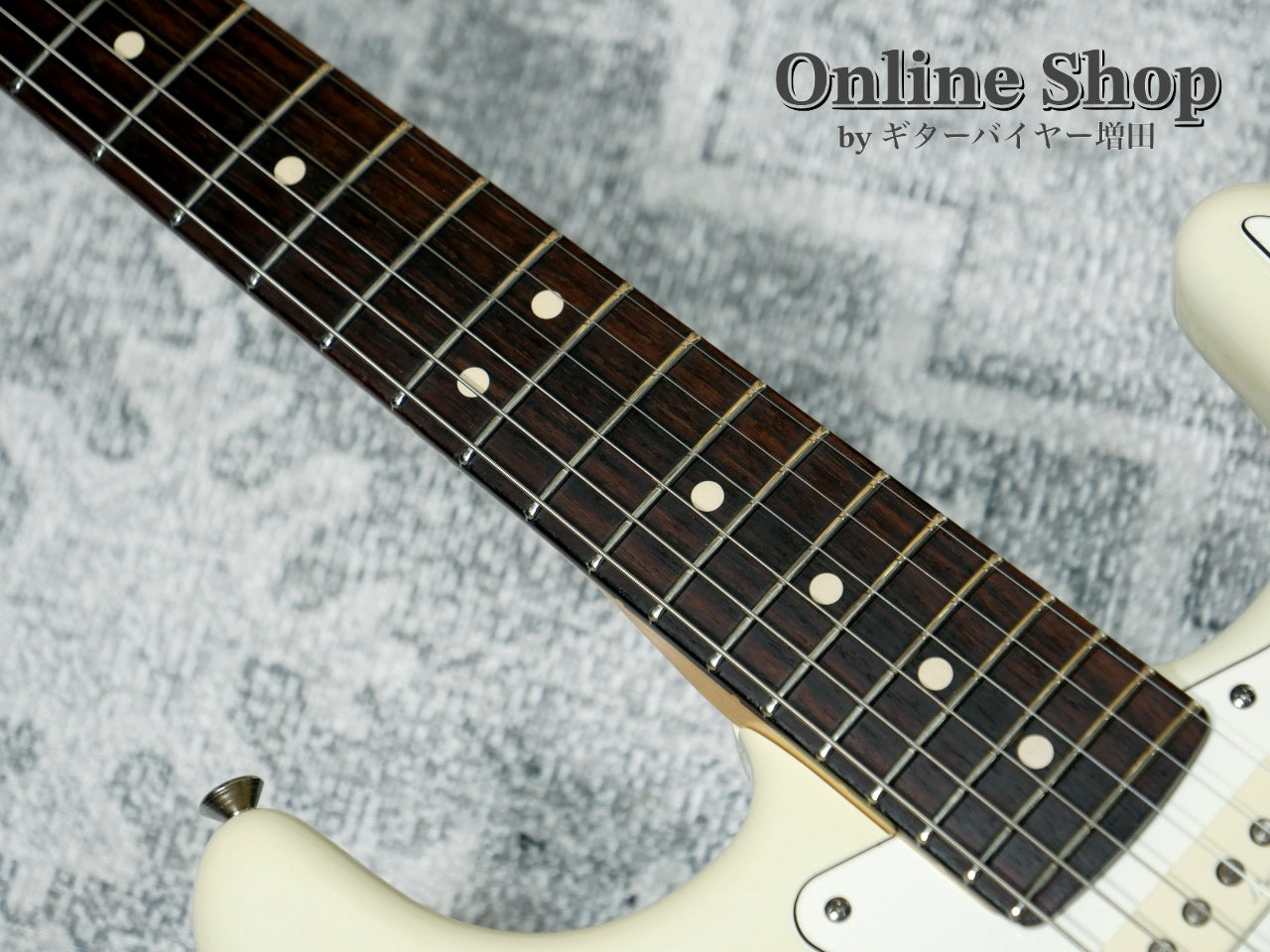 USED 2012 Fender Custom Shop MBS "Todd Krause" Custom Stratocaster "JB Spec" NOS Aged Vintage White