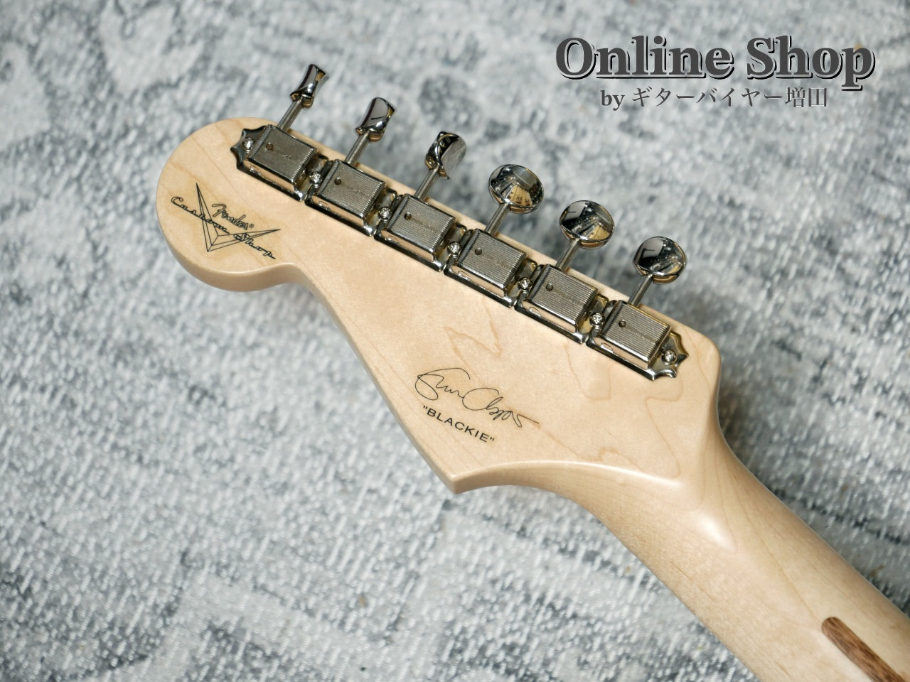 USED 2012 Fender Custom Shop Eric Clapton Stratocaster "Blackie"