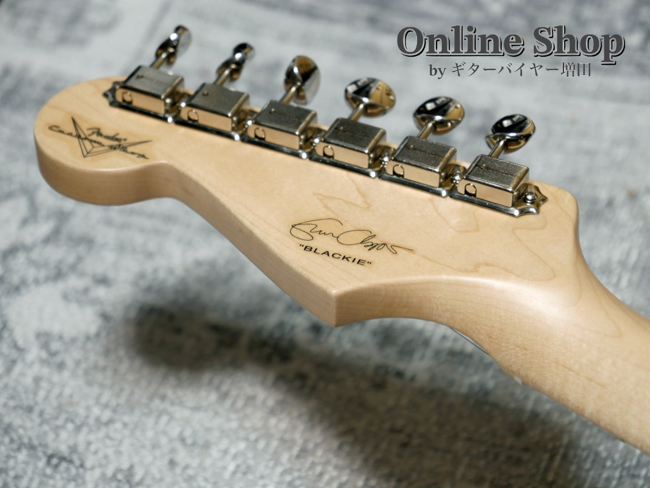 USED 2012 Fender Custom Shop Eric Clapton Stratocaster "Blackie"