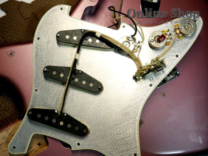USED 2013 Fender Custom Shop TBC 1960 Stratocaster "Matching Head & 22 Frets " NOS Burgundy Mist Metallic