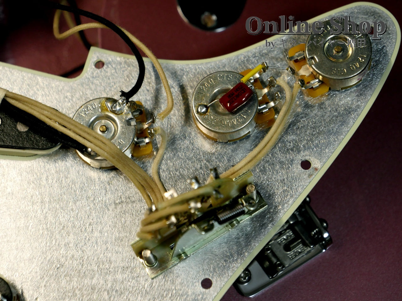USED 2013 Fender Custom Shop TBC 1960 Stratocaster "Matching Head & 22 Frets " NOS Burgundy Mist Metallic