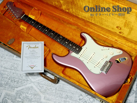 【HOLD】USED 2013 Fender Custom Shop TBC 1960 Stratocaster "Matching Head & 22 Frets " NOS Burgundy Mist Metallic