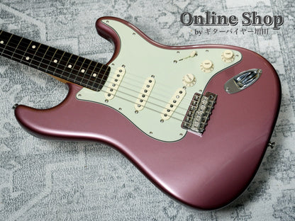 USED 2013 Fender Custom Shop TBC 1960 Stratocaster "Matching Head & 22 Frets " NOS Burgundy Mist Metallic