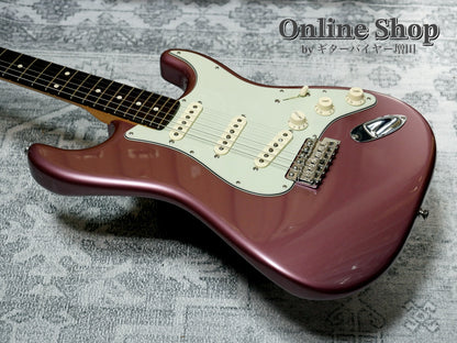 USED 2013 Fender Custom Shop TBC 1960 Stratocaster "Matching Head & 22 Frets " NOS Burgundy Mist Metallic
