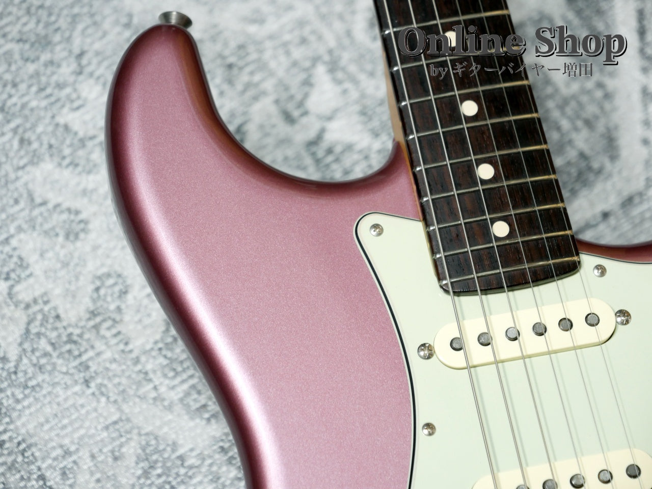 USED 2013 Fender Custom Shop TBC 1960 Stratocaster "Matching Head & 22 Frets " NOS Burgundy Mist Metallic
