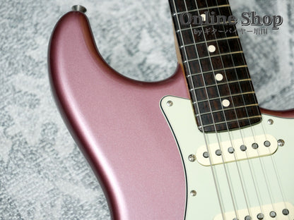 USED 2013 Fender Custom Shop TBC 1960 Stratocaster "Matching Head & 22 Frets " NOS Burgundy Mist Metallic