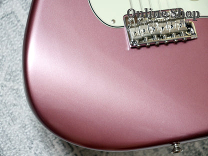USED 2013 Fender Custom Shop TBC 1960 Stratocaster "Matching Head & 22 Frets " NOS Burgundy Mist Metallic