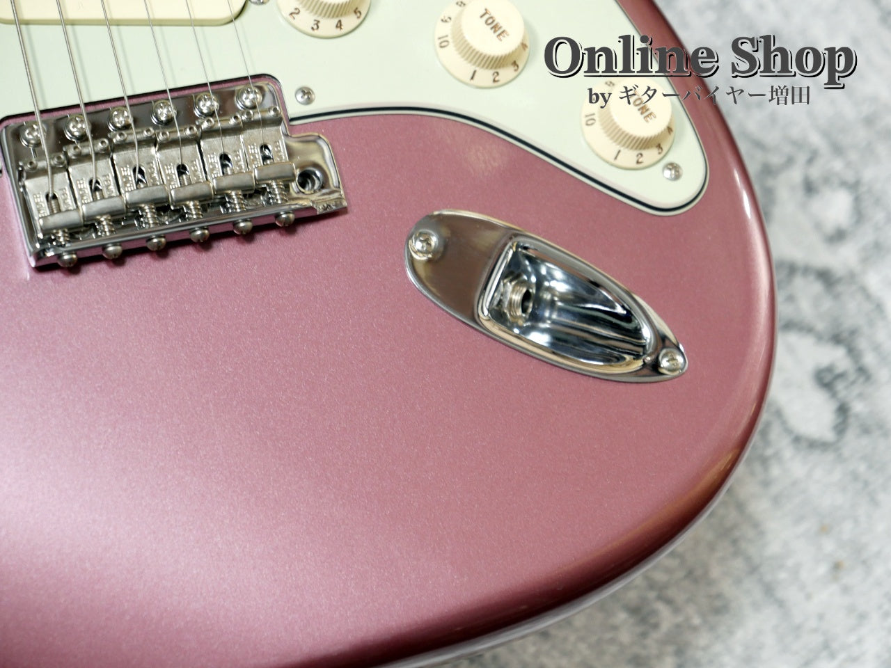 USED 2013 Fender Custom Shop TBC 1960 Stratocaster "Matching Head & 22 Frets " NOS Burgundy Mist Metallic