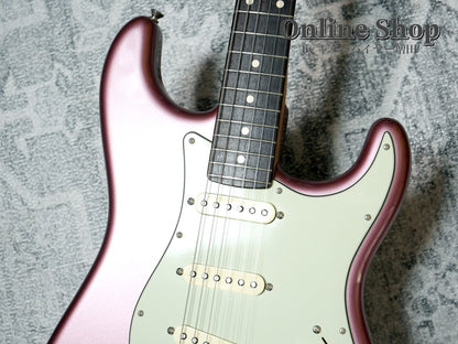 USED 2013 Fender Custom Shop TBC 1960 Stratocaster "Matching Head & 22 Frets " NOS Burgundy Mist Metallic