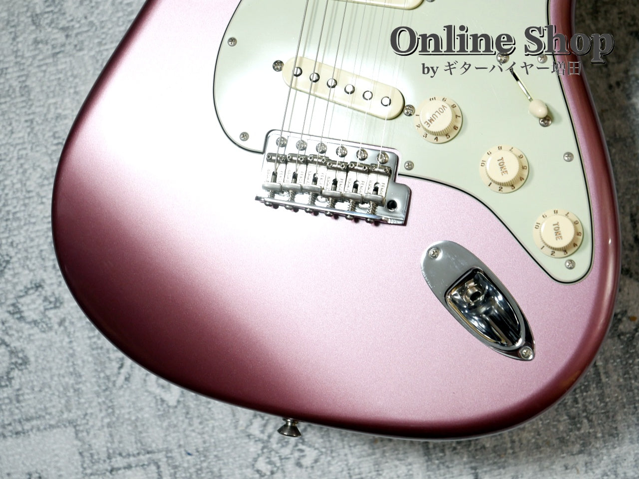 USED 2013 Fender Custom Shop TBC 1960 Stratocaster "Matching Head & 22 Frets " NOS Burgundy Mist Metallic