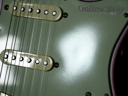 USED 2013 Fender Custom Shop TBC 1960 Stratocaster "Matching Head & 22 Frets " NOS Burgundy Mist Metallic