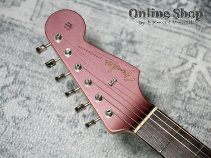 USED 2013 Fender Custom Shop TBC 1960 Stratocaster "Matching Head & 22 Frets " NOS Burgundy Mist Metallic