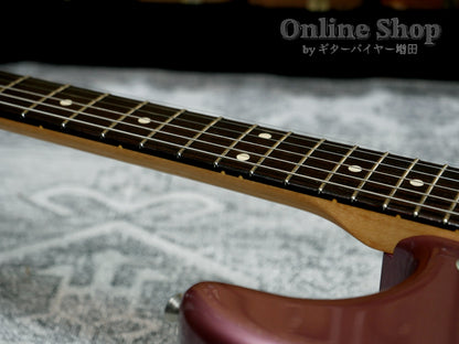 USED 2013 Fender Custom Shop TBC 1960 Stratocaster "Matching Head & 22 Frets " NOS Burgundy Mist Metallic