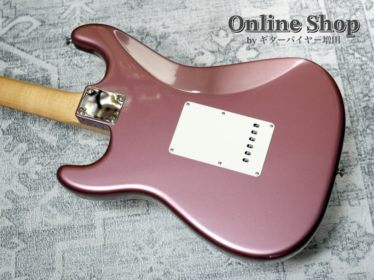 USED 2013 Fender Custom Shop TBC 1960 Stratocaster "Matching Head & 22 Frets " NOS Burgundy Mist Metallic