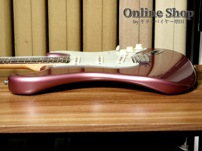 USED 2013 Fender Custom Shop TBC 1960 Stratocaster "Matching Head & 22 Frets " NOS Burgundy Mist Metallic