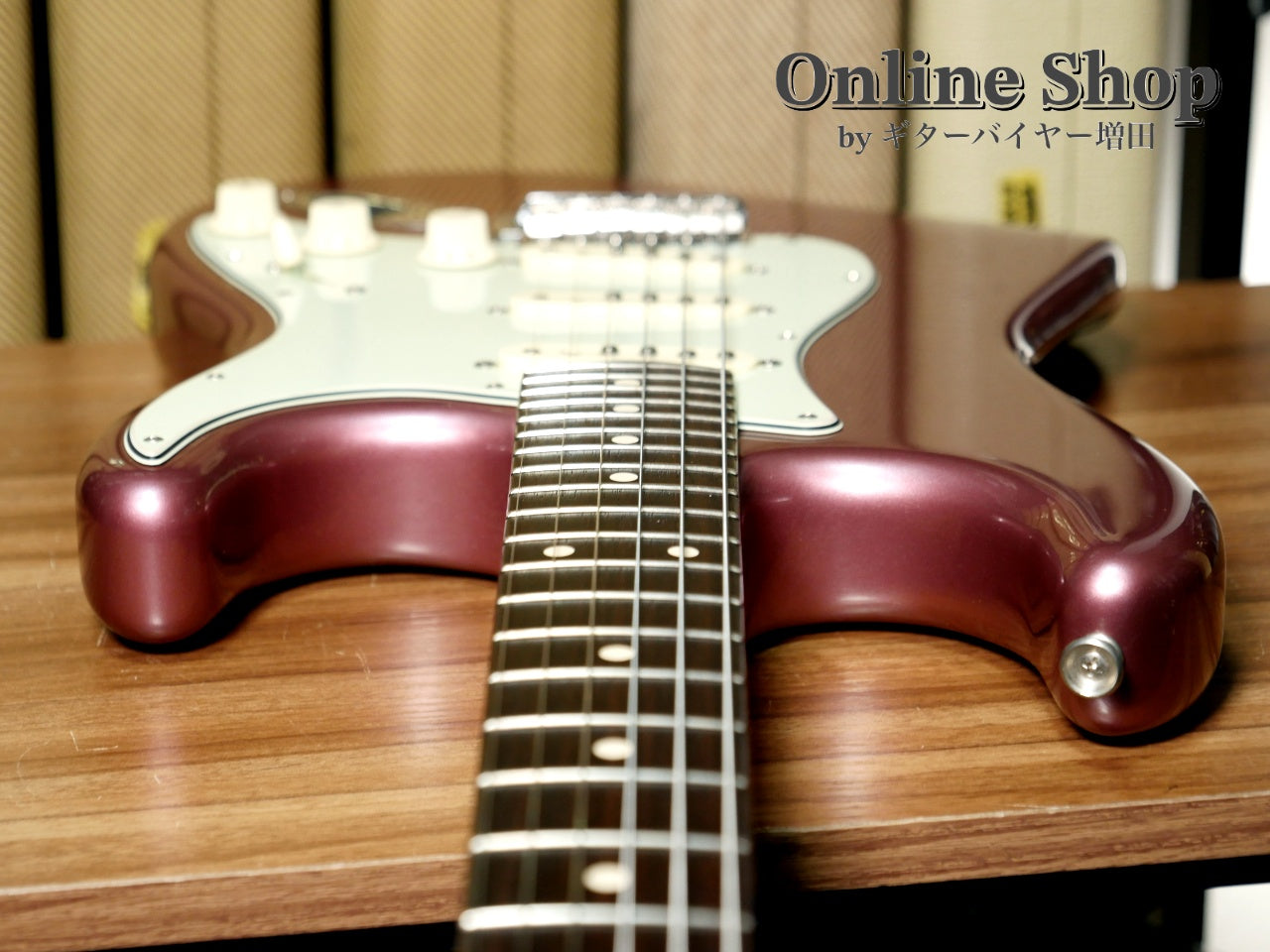 USED 2013 Fender Custom Shop TBC 1960 Stratocaster "Matching Head & 22 Frets " NOS Burgundy Mist Metallic
