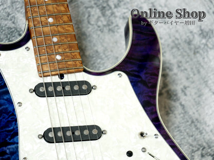 USED 2024 James Tyler USA Studio Elite QMT Blue / Purple Burst