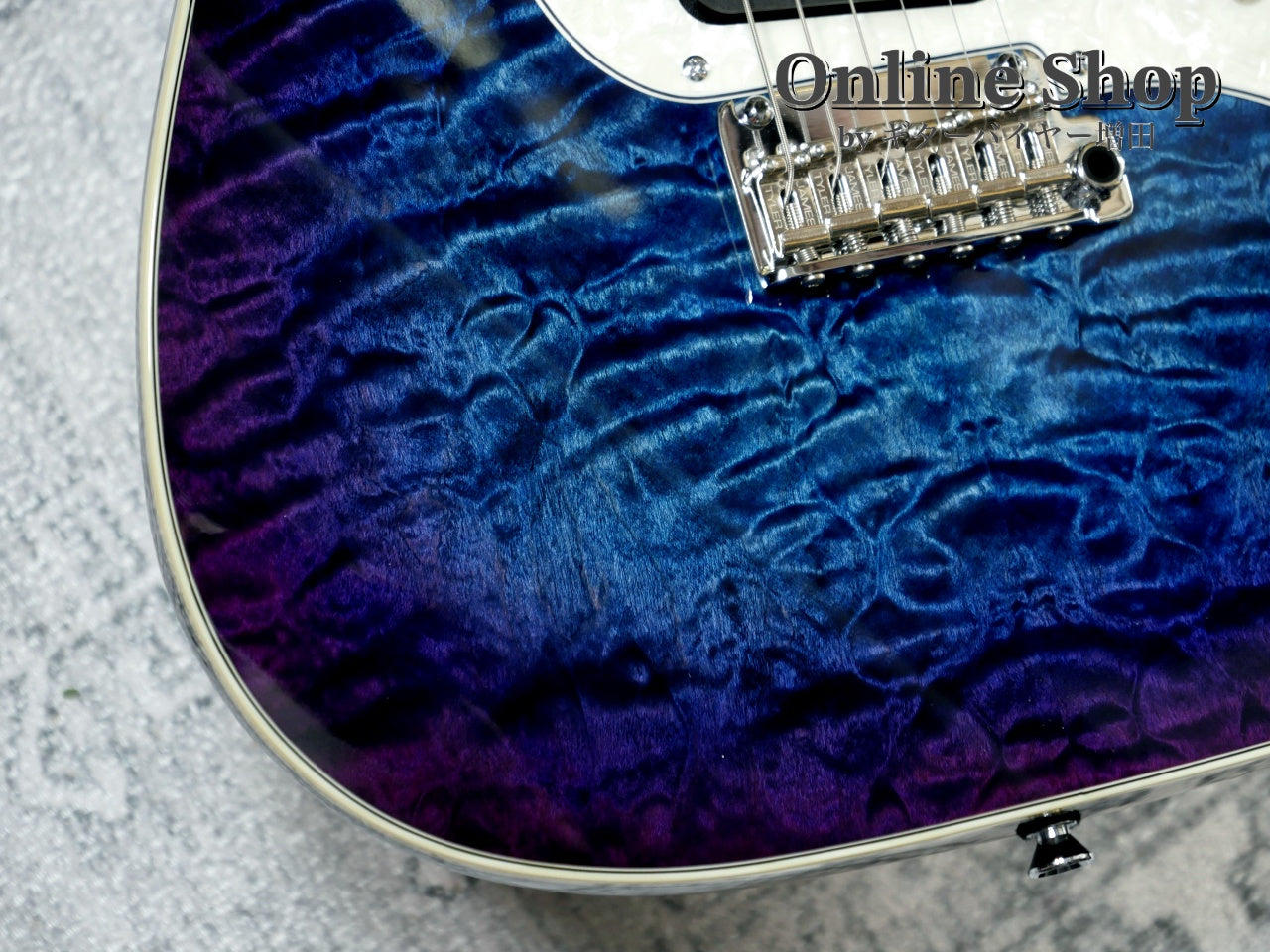 USED 2024 James Tyler USA Studio Elite QMT Blue / Purple Burst