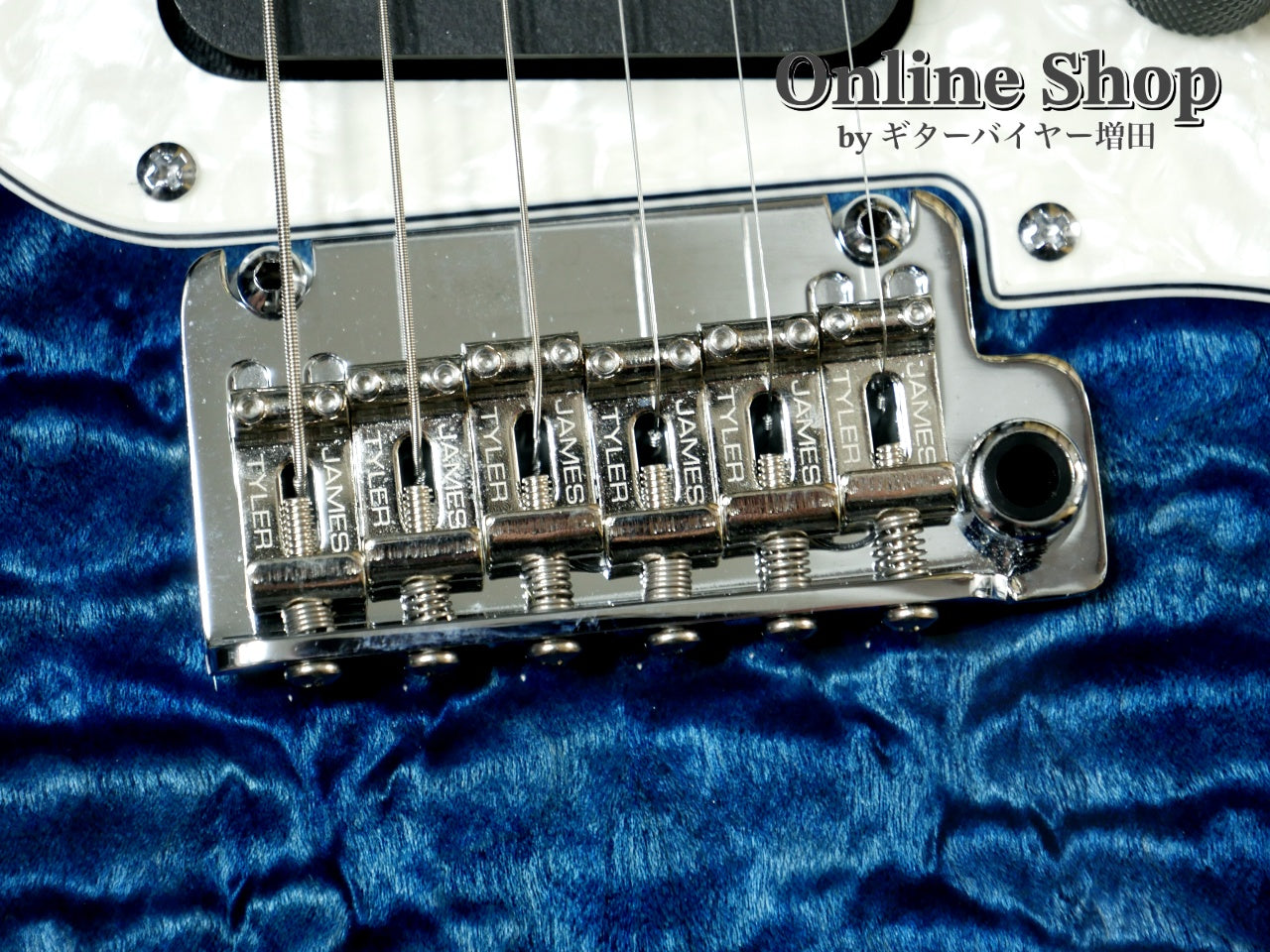 USED 2024 James Tyler USA Studio Elite QMT Blue / Purple Burst