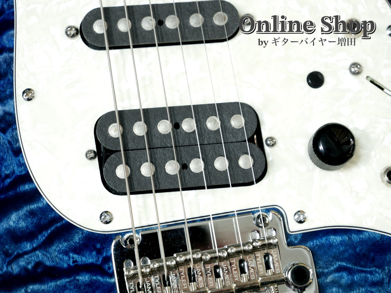 USED 2024 James Tyler USA Studio Elite QMT Blue / Purple Burst
